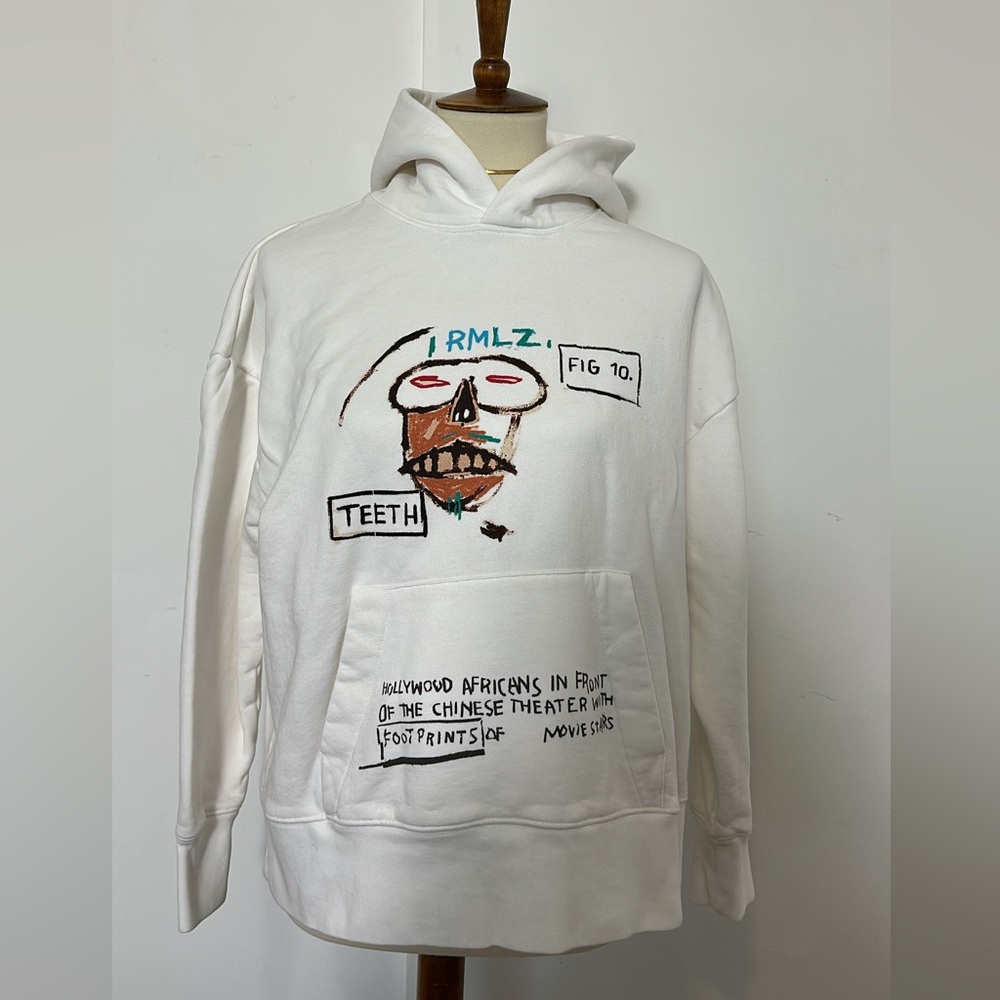 Jean Michel Basquiat Graphic Hoodie